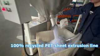 Wytłaczanie arkuszy PET Materiał w 100% z recyklingu