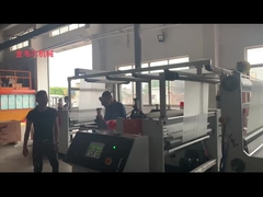 Mała pojemność jednowarstwowej maszyny EVA lub POE GWS 180 jednokrętowej maszyny EVA dla klienta z Indii