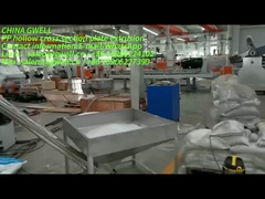 Linia wytłaczania płytek PP z otworem przekrojowym