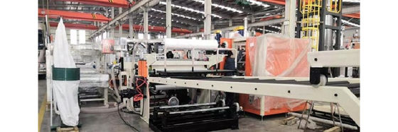 kupować 600-1220 mm Szerokość 0,125-3 mm Grubość PC Linii wytłaczania arkusza z pojedynczą konstrukcją śruby dla PC PMMA PET GPPS MS Materiał online manufacture