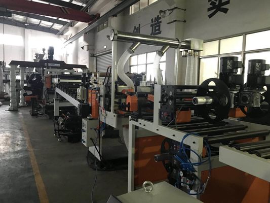 kupować Linia wytłaczania płyt ABS PP HDPE dla płyt sztucznych odpornych na korozję o szerokości 1000-2000 mm i grubości 3-50 mm online manufacture