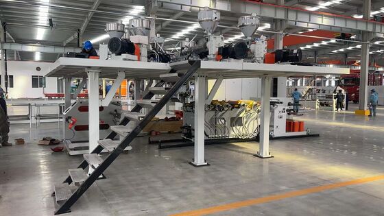 kupować Linia do wytłaczania folii barierowej GWELL PP-EVOH 5-7-11 warstw do termoformowania pojemników na żywność o szerokości 800-1500 mm, maszyna do produkcji kubków do jogurtu online manufacture