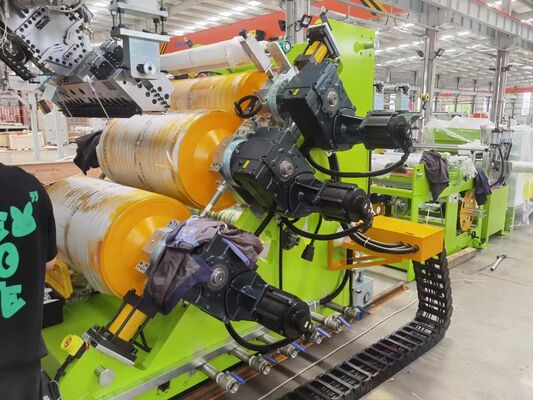 kupić Wysokowydajna linia do wytłaczania płyt PP o szerokości 800-1500 mm i grubości 0,2-1,5 mm dla wydajności 300-1000 kg/h online manufacture