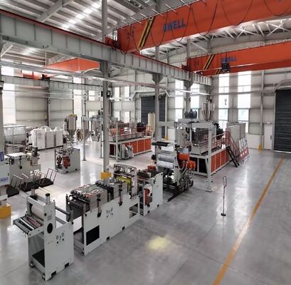 kupować Maszyna do wytłaczania arkuszy PET o wydajności 300-1500 kg/h, konstrukcja dwuślimakowa i wysokowydajny system grzewczy online manufacture