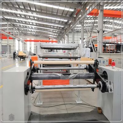 kupować Linia wytłaczania arkuszy dekoracyjnych PETG o wydajności 400 kg/h, rozmiar 1220*2440*1 mm i trójwarstwowa struktura G-A-G online manufacture