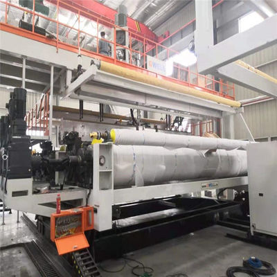 kupować 350 mm Linia wytłaczania plastikowego profilu Pvc do połączeń budowlanych 400-550KG/h online manufacture