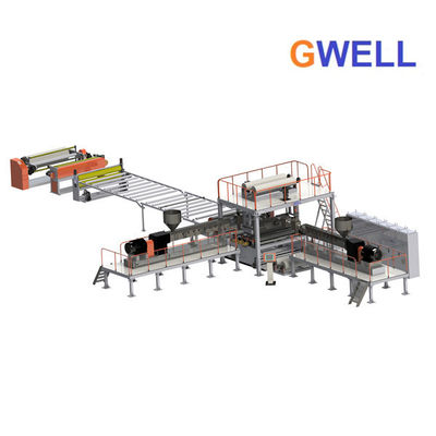 kupować Linia do produkcji folii wodoodpornej Pvc Maszyna do produkcji wodoodpornych arkuszy PVC online manufacture
