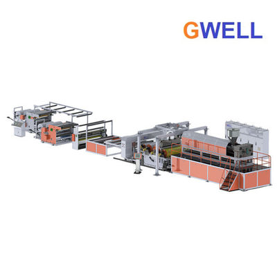 kupować TPU Co Extrusion Cast Film Linia do nadmuchiwanych zabawek Obuwie Materiał wewnętrzny online manufacture