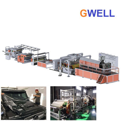 kupować Linia do wytłaczania folii odlewanych TPU Maszyna do produkcji przezroczystej folii TPU online manufacture
