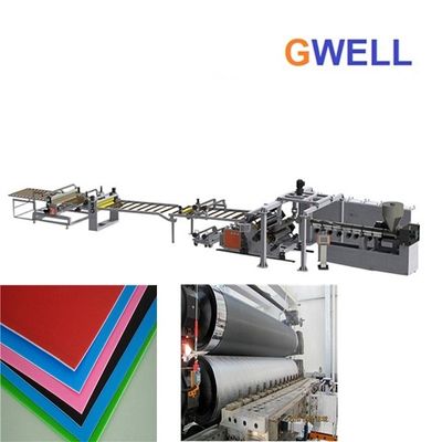 kupować Linia do wytłaczania grubych płyt HDPE Maszyna do produkcji arkuszy HDPE online manufacture