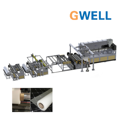 kupować 1250 mm szeroka linia wytłaczania odlewanej folii EVA do kapsuły paneli słonecznych 2% współczynnik kurczenia online manufacture