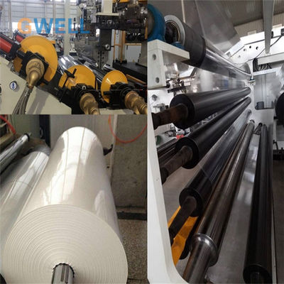 kupować Niskie zużycie energii, maszyna do wytłaczania arkuszy PP o większej pojemności do linii produkcyjnej arkuszy termoformujących o grubości 0,15-3 mm online manufacture