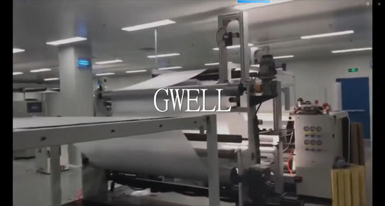 EVA / POE Linia ekstruzji folii słonecznej z maksymalną prędkością liniową 16 m/min i konstrukcją dwustronną