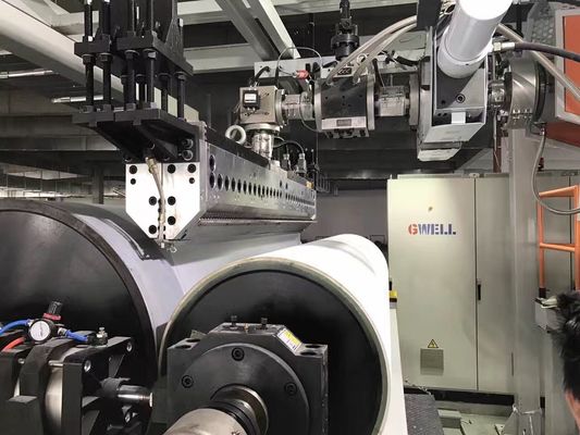 Linia wytłaczania folii słonecznej EVA o szerokości 2600 mm o mocy 300-700 kg/h i współczynniku kurczenia ≤ 2% w przypadku kapsułów paneli słonecznych